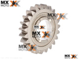 Engrenagem 4ª Marcha 23 Dentes Original KTM 4T 350 EXCF 12 a 19 - 2T 250/300 EXC 11 a 19 - Husqvarna 4T FE 350 14 a 19 / 2T TE 250 14 a 19 / TE 300 14 a 19 - Husaberg 2T 11 a 13  - 54833214000 - 79333114000 - 54833214100