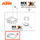 Junta da base do Cilindro Original KTM 4T EXCF 250/350 2024 / SXF e XCF 23 e 24 - Husqvarna FE 250/350 2024 / FC 250/350 23 e 24 - GASGAS EC250F/350F EX250F/350F 2024 - MC 250F 23 e 24 - A46030035000