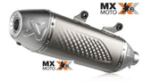 Ponteira AKRAPOVICK 4T Titanium KTM EXC-F 250, 350 a 500 2020 a 2023 / Husqvarna FE 350/501 2020 a 2023 - GAS GAS  EC250F/350F 2021 a 2023 - 25105981000