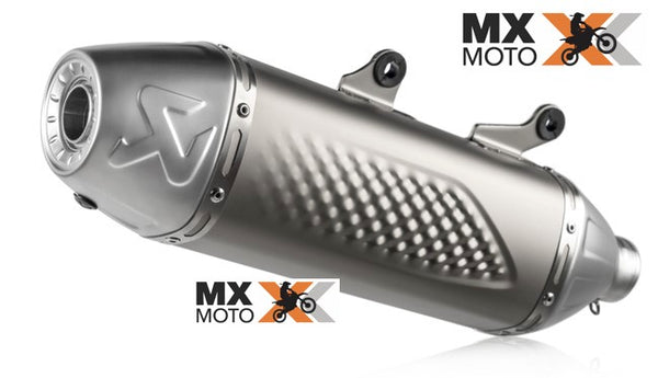 no Pix R$ 6299,00 ) Ponteira AKRAPOVICK 4T Titanium KTM EXC-F 250