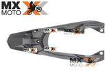 Rabeta Preta Inferior / Paralama Inferior ( preto ) sem Lanterna Original KTM 2T 150 a 300 EXC / TBi 2024 e 4T EXCF 250 a 500 2024- A49008015000