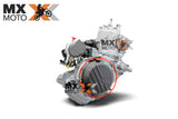 Tampa da Embreagem ( Preta ) Original KTM 2T 250/300 EXC / Six Days 2024 e 4T 250/350/450 SX-F/XC-F 2023 e 2024 - A48030026000C1