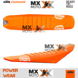 Capa de Banco Laranja Original Factory Selle Dalla Valle KTM SX/XC/XCF/SXF 23 e 24 / EXCF/EXC 24 - A46007040050EBA