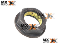 Porca da Campana da Embreagem / Porca do Eixo Virabrequim M18x1.5 Original KTM 2T / 4T - 2011 a 2025 - Husqvarna 2T / 4T 14 a 25 - GASGAS 2T / 4T  2021 a 2025 - 77230029000 / 0910001801000S / 0910001801001S