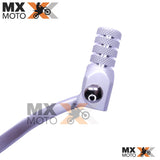 Pedal do Câmbio / Marcha Prata JDR para KTM 2T 125/250/300 SX/XC 23 a 25 / EXC 125/150/250/300 2024 a 25 - HUSQVARNA 2T 125/250/300 TX/TC 23 a 24 / TE 125/250/300 2024 a 25 - Gas Gas 2T EC/MC/EX 125/250/300 2024 a 25 - JPC54335