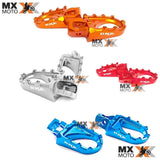 Pedaleira em Alumínio BMS MT ( deslocada para trás ) para KTM SXF / XCF 23 a 25 - EXC TBi / EXCF 2024/25 - HUSQVARNA FX / TC / TX 23 a 25  - FE / TE 2024/25 - GAS GAS Todas 2T e 4T 250/300/350 2024 e 25