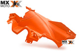 Parte de Baixo da Caixa do Filtro de Ar Laranja Original KTM 2T e 4T 2020 a 2023 - 79106001000EB