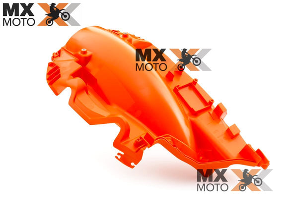 ( No PIX R$ 799,00 ) Parte de Baixo da Caixa do Filtro de Ar Laranja Original KTM SX/SXF 23 a 25, EXC/EXCF 24 a 26 - A46006001000EB