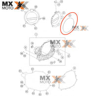 Oring da Tampa da Embreagem Original KTM EXCF 4T 450/500 EXCF/XCF/SXF 2012 a 2023 - Husaberg FE 450/501 13 e 14 - Husqvarna FE 450/501 14 a 23 - GAS GAS EX/MC 450 21 a 23 - 450 RX Replica 23 e 24 - 78130027000