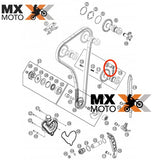 Descompressor Original KTM 250 SXF / XCF 13 a 15 - 250 EXCF 14 a 16 - HUSQVARNA FE 250 14 a 16 - FC 250 14 e 15 - 77736016000