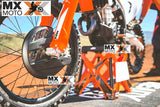 Protetor Disco de Freio Dianteiro Preto Original com Suporte KTM 2T/4T 2016 a 2025 - Husqvarna 2T/4T 16 a 25 - Gas Gas 2T/4T 21 a 25 - 79109961000