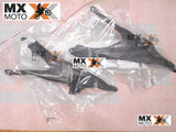 Kit Sub Quadro Carbono ( Lado Direito + Lado Esquerdo ) Original Preto Husqvarna  FC / TC 19 a 23 - TE / FE / TX / FX - 20 a 23 - 25103002244 + 25103002144