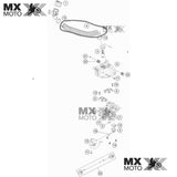 Tubo / Mangueira de Conexāo do Reservatório Óleo Original KTM 2T ( Injetadas ) TPi 150,250,300 20 a 23 / Husqvarna 2T ( Injetadas ) TPi TE/TX 250/300 2020 a 2023 - Gas Gas 2T ( Injetadas ) TPi EC/EX 250/300 21 a 23 - 55638065100 / 55638065200