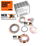 Kit Reparo Retentor Pião Original KTM 4T 250 a 500 - 11 a 23 / HUSQVARNA 4T 250 a 501 14 a 23 / Husaberg FE 250 / 350 13 e 14 / GASGAS EC250F/350F EX250F/350F/450F MC450F 2021 a 23 - 00050000941 / 78033010010