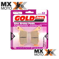 Pastilha de Freio Traseira Goldfren para Honda / KTM / Yamaha / BMW - Verificar Aplicação na Descrição - 023 S3 Racing