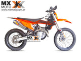 Ponteira FMF Factory 4.1 Aluminio RCT e Ponta Fibra de Carbono KTM 4T 250/350/450/500 EXCF 2020 - HUSQVARNA FE 250/350/450/501 2020 - GASGAS EC250F/350F 2021 a 23 - 045647 - 79-40645