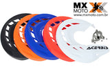 Protetor Disco de Freio Dianteiro Acerbis KTM Todas 2T e 4T 2016 a 2025 / Husqvarna Todas 2T e 4T 2016 a 2025 / GAS GAS 21 a 25 ( todas ) - (Com eixo 22mm)