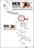 Sensor De Nivel de Óleo Original KTM / Husqvarna 2T ( INJETADAS ) TPI 250/300 2018 a 2023 - Gas Gas EC/EX 250/300 21 a 23 - 55638062000