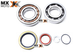 Kit Rolamentos e Retentores Virabrequim Original KTM 2T EXC / XCW / TPI - 2004 a 2024 - Husqvarna 2T TE/TX 14 a 24 - Husaberg 2T TE 11 a 14 - Gas Gas EC250/300 EX250/300 MC250 2021 a 2024 - 00050002301  / 54830018488