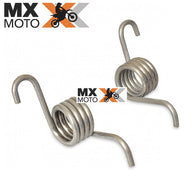 Par Molas de Pedaleira Lado Esquerdo e Direito Biker para KTM SX / SXF / XCF 16 em diante e EXC / EXCF 17 em diante - HUSQVARNA FC 16 em diante e FE / TE / TX / FX / FS 17 em diante - GAS GAS 2021 em diante - MXF 2T/4T (17...)