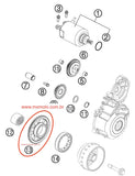 Engrenagem de Partida Original KTM SXF / XCF 250/350 2013 - 77840020100