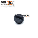 Tampa de Óleo Motor M24x3 Original KTM 2T e 4T 07 a 25 - Husaberg 12/14 - Husqvarna 2T e 4T 14 a 25 - GAS GAS 2T e 4T 21 a 25 - Preta com Oring - 79430020033 / 58030120000