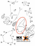 Junta da Tampa da Ignição / Magneto Original KTM XCFW EXCF XCF 250 06-11 4T – 77030140000