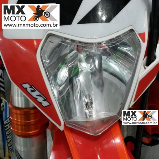 Protetor de Farol em Acrilico para KTM 2014 a 2023  ( proteger globo Ótico ) - Start Racing - S215