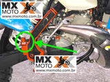 Expansor de Oleo de Freio Traseiro Grande Azul Aluminio Anodizado BMS para (PARA SISTEMA DE FREIO BRAKTEC) Husqvarna TE, TEi, FE 2022 e 23 - BMS 49268