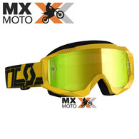 Óculos Scott Modelo Hustle X MX, Amarelo/Preto, Lente Espelhada, Anti Embaçante / Arranhão - 272829-1017289