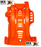Protetor de Motor Acerbis para KTM 4T EXCF 250/350 2020 a 2023 - Husqvarna 4T FE 250/350 2020 a 2023  - Preto ou Laranja