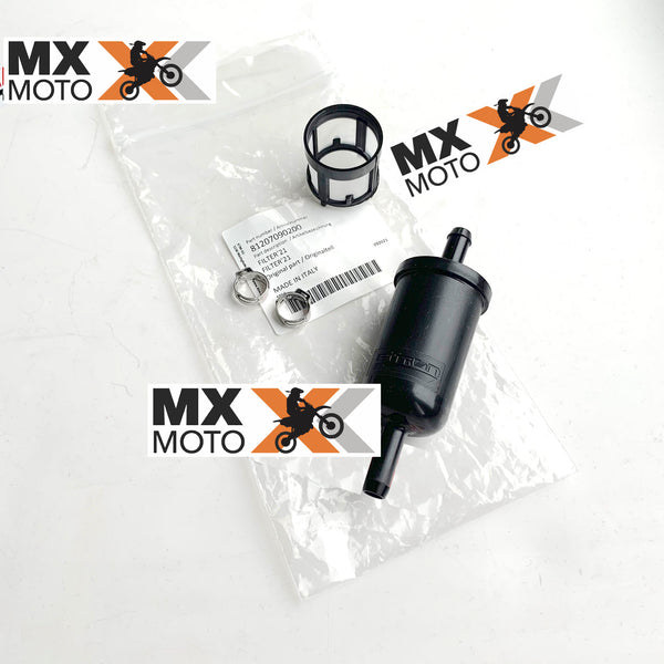 ( No PIX R$ 329,00 ) Kit Filtro de Combustível do Tanque Original KTM 250 a 500 11 a 23 - 690 07 a 21 - Husqvarna 14 a 23 - Husaberg 12 a 14 - GAS GAS 2021 a 23 - Todas injetadas - 81207090100 / 81207090200