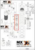 Retentor Amortecedor Suspensão Traseira All Balls para KTM 08 a 22 - Husqvarna 14 a 20 - 37-1120