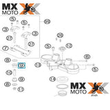Bucha de Borracha / Coxim Original KTM 125 a 990 1994 a 2020 - Husqvarna 701 16 a 20 - 56401040000