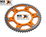 Coroa Tri-metal Supersproxs Original KTM Laranja - Tamanhos 50, 51 ou 52.