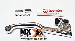 Manete Embreagem Original Brembo KTM 06 a 24 - Husaberg TE/FE 14 -  Husqvarna 14 a 24 Rockstar 2022 e 2023 / Heritage 2023 / PRO 2024 ( para cilindros Brembo ) - Gas Gas 21 a 24 ( para cilindros Brembo ) - 54802031000