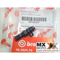 Parafuso de Sangria Freio Traseiro e Embolo Embreagem Inferior - Produto Original KTM / Brembo - 62513020000