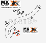 Mola do Escapamento 62mm / Curva Original KTM 2T e 4T - Husqvarna 2T e 4T  - Beta 2T - 50305016000 / A46005016000