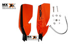 Protetor de Mão / Manete Aberto LARANJA KTM Original 2008 a 2013 SX/EXC - 7700207900004