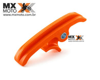 Guia de Corrente / Inferior ( Abaixo Pião ) Original  KTM 11 a 16 - Laranja - 7720305300004