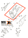 Caixa do Filtro de Ar Original KTM 2t e 4T 200 a 500 12 a 16  - 7770600104428