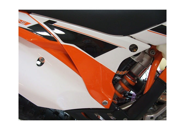 Aba / Tampa Caixa Filtro Ar KTM 2015 Original com Grafismo ( lado direito ) - 7770600420028A