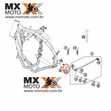 Arruela do Descanso Lateral Original KTM  08/16 - HUSQVARNA 14/16 - Husaberg 11/14 - 78003023083
