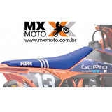 Capa de Banco ORIGINAL KTM / ADIDAS Troy Lee 2017 factory Edition Azul  - 79007040250