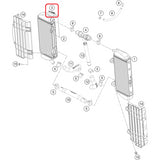 Tampa Radiador 1.8 BAR Original KTM EXC / EXCF 17 a 23 - SXF / XCF / XC / SX 16 a 22 - HUSQVARNA FE / TE 17 a 23 - FC / FX TX 16 a 22 - GAS GAS 21 a 23 - 79035016000
