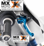 ( No PIX R$ 199,00 ) Manete Freio Dianteiro Azul Original Husqvarna 14 a 25 para cilindros Brembo - 8131399204468