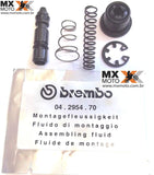 KIT de Reparo Reservatório / Burrinho / Cilindro de Freio Dianteiro Brembo Original KTM 125-540 09 a 13 - Husaberg 250-570 09 a 13   - 54813008300