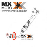 Mola da Borracha de Silicone / Junção Curva e Ponteira Original KTM 2T 250/300 - 98 a 2020 - Husaberg 2T 12 a 14  - Husqvarna 2T 14 a 20 - GASGAS EC250/300 EX300 2021 a 24 - 55405058000