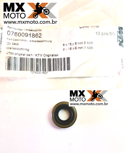 Retentor Do eixo da Embreagem Original KTM 950 a 1290 - 2003 a 2019 ( 9x18x06 ) - 0760091862