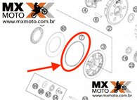 Arruela Grande da Embreagem Original KTM 2T 250/300 e 4T 250/350/450/500 2012 a 2019 -  Husqvarna 2014 a 2019  - 78132013000